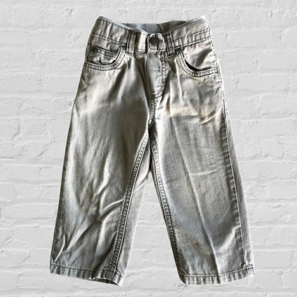 Carter’s Pull On Light Gray Jeans
